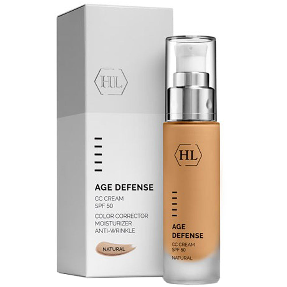 СС крем, натуральний відтінок - Holy Land Age Defense упаковка
