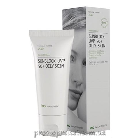 Innoaesthetics Inno-Derma Sunblock UVP 50+ Oily Skin - Солнцезащитный крем с матирующим эффектом для жирной кожи SPF 50+