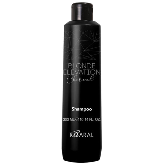 Шампунь тонуючий для освітленого волосся - Kaaral Blonde Elevation Charcoal Shampoo