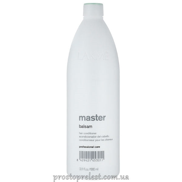 Бальзам-кондиционер для волос - Lakme Master Balsam Hair Conditioner