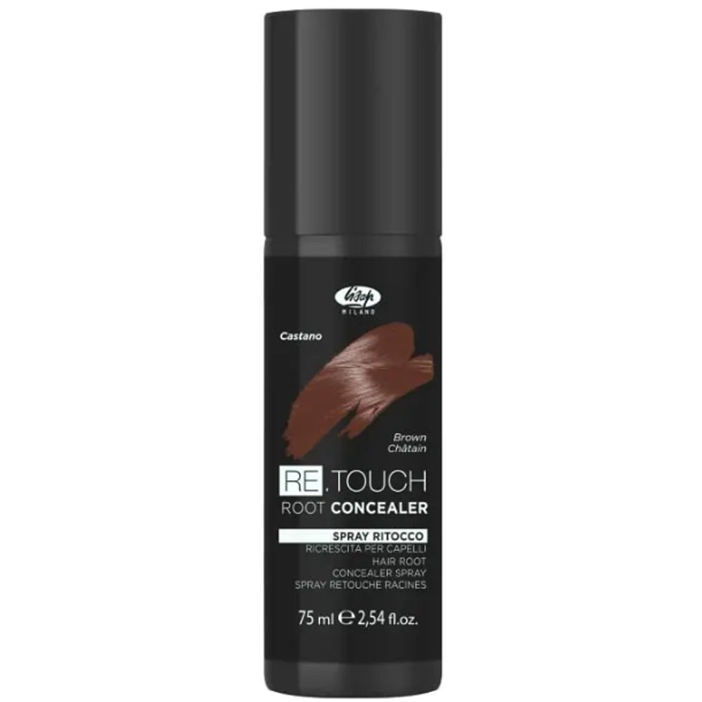 Окрашивающий спрей для корней волос 75мл - Lisap Retouch Root Concealer 75ml