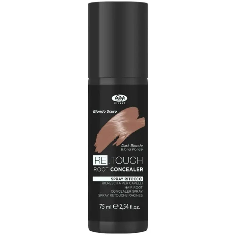 Окрашивающий спрей для корней волос 75мл - Lisap Retouch Root Concealer 75ml