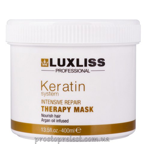 Luxliss Keratin Intensive Repair Therapy Mask - Відновлююча маска з кератином