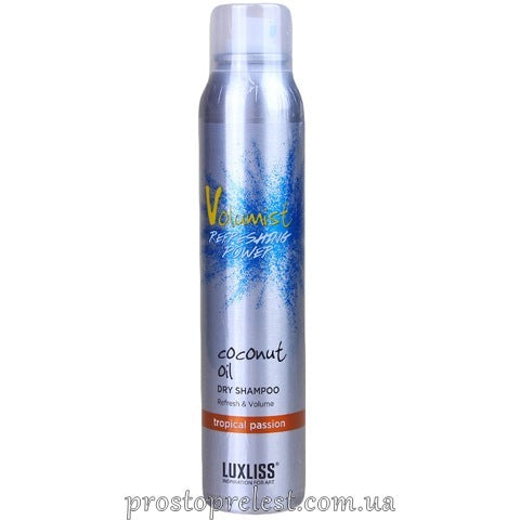 Luxliss Volumist Coconut Oil Dry Shampoo Tropical Passion - Сухой шампунь "Тропическая страсть"
