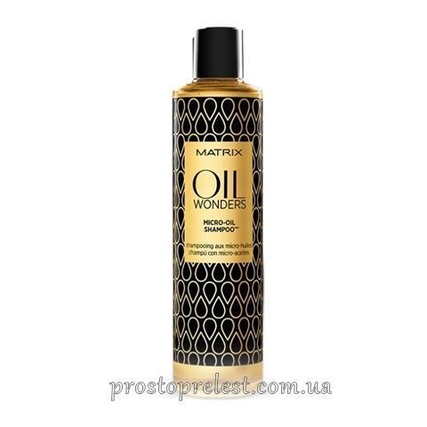 Matrix Oil Wonders Micro-Oil Shampoo - Легкий шампунь з мікро-краплями арганової олії