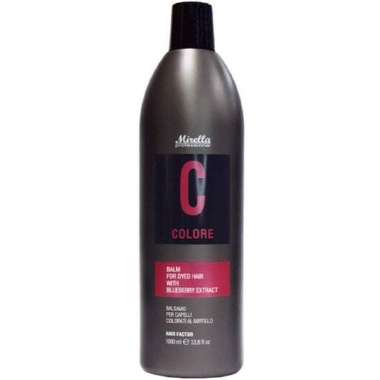 Mirella Professional Basic Salon C Colore Balm - Бальзам для фарбованого волосся з екстрактом чорниці