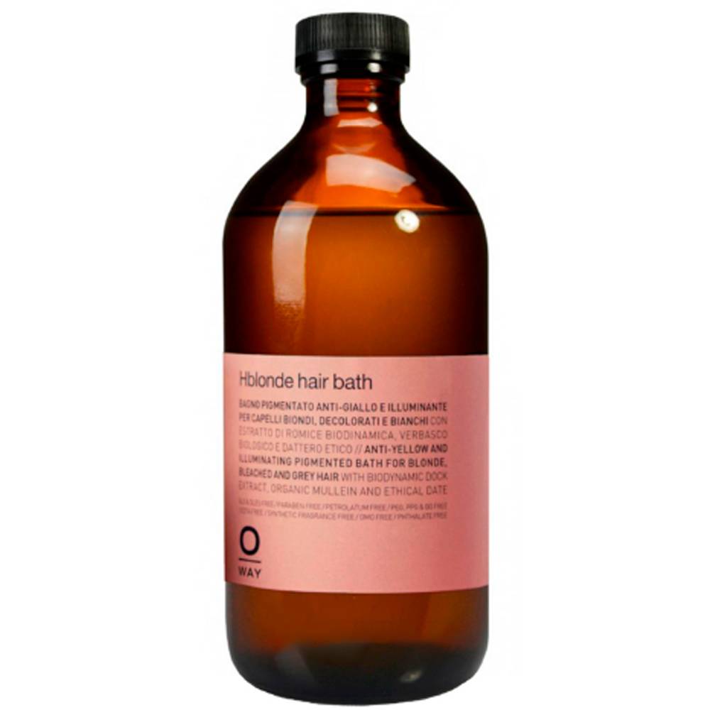 Oway Hblonde Hair-Bath Shampoo - Шампунь с антижелтым эффектом
