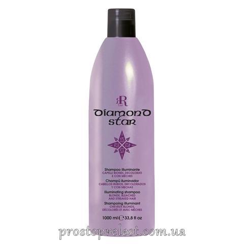 RR Line Diamond Star Illuminating Shampoo - Шампунь для світлого, знебарвленого і мелірованого волосся