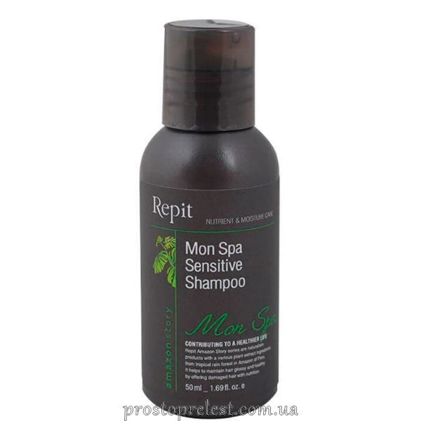 Repit Amazon Story MonSpa Seboric Shampoo - Нормалізуючий шампунь для жирного волосся і себорейної шкіри голови