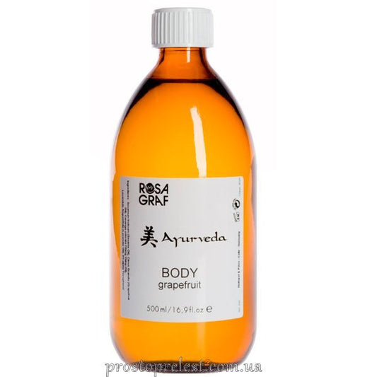Rosa Graf Body Massage Oil Grapefruit - Масажна олія дренуюча