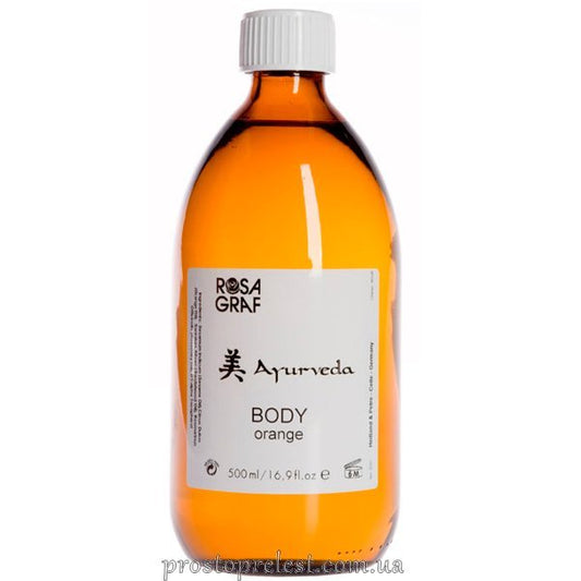 Rosa Graf Body Massage Oil Orange - Масажна олія антицелюлітна