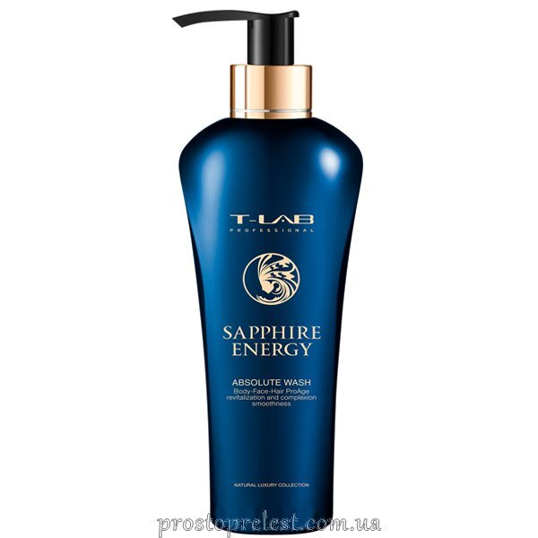 T-Lab Professional Sapphire Energy Absolute Wash - Шампунь-гель для анти-эйдж эффекта для волос