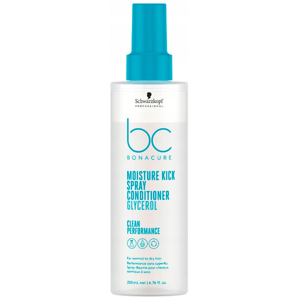 Спрей-кондиціонер для зволоження волосся - Schwarzkopf BC Bonacure Moisture Kick Spray-Conditioner