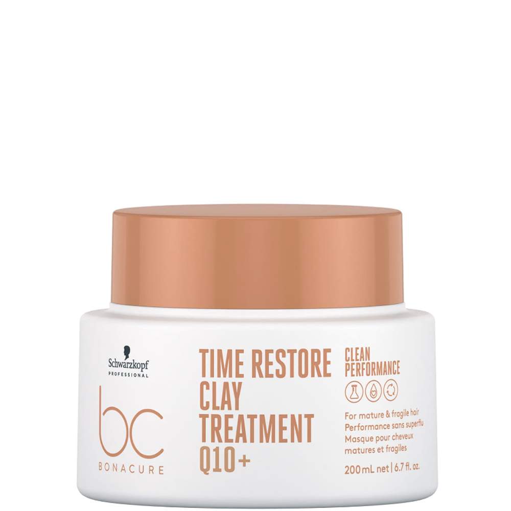 Schwarzkopf Bonacure Time Restore Mask - Глиняна маска для зрілого волосся