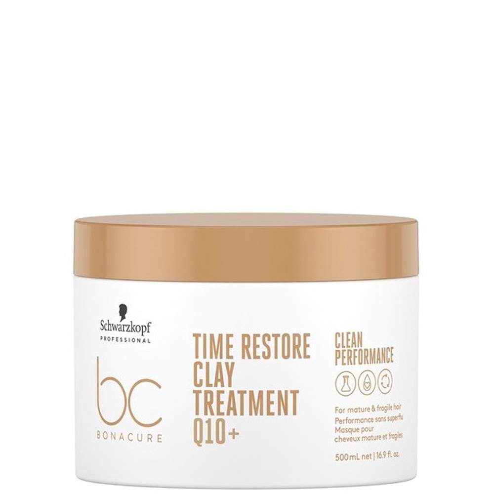 Schwarzkopf Bonacure Time Restore Mask - Глиняна маска для зрілого волосся