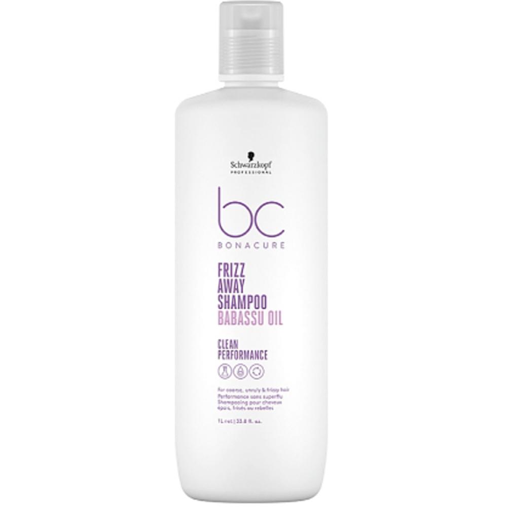 Шампунь для гладкості жорсткого, неслухняного волосся - Schwarzkopf BC Bonacure Frizz Away Shampoo