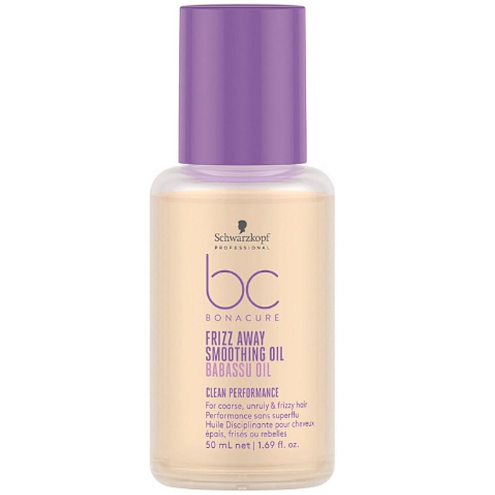 Олія для гладкості жорсткого, неслухняного волосся - Schwarzkopf BC Bonacure Frizz Away Smoothing Oil