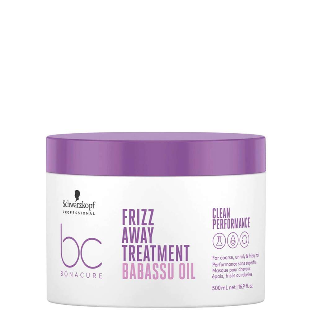 Маска для гладкості жорсткого, неслухняного волосся - Schwarzkopf BC Bonacure Frizz Away Treatment