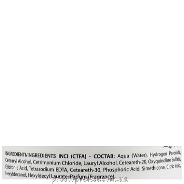 Shot Scented Oxi Emulsion Cream 30 Vol Мягкий проявитель 9%