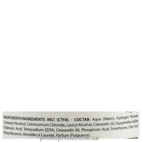 Shot Scented Oxi Emulsion Cream 40 Vol Мягкий проявитель 12%