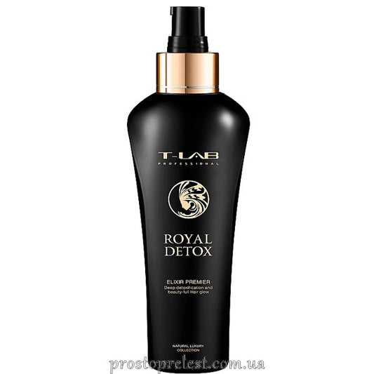 T-Lab Professional Royal Detox Elixir Premier - Еліксир для глибокої детоксикації волосся