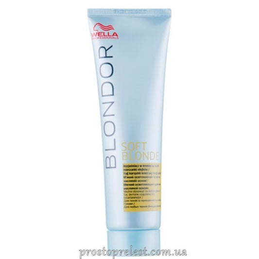 Wella Professionals Blondor Soft Blonde Cream - Освітлюючий крем на масляній основі