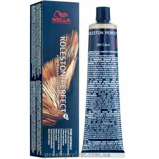 Wella Professionals Koleston Perfect ME+ Pure Naturals 60ml - Фарба для волосся 60мл