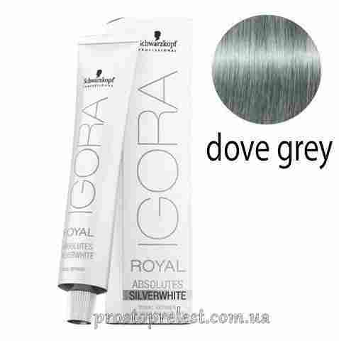 Перманентная краска для зрелых волос 60 мл - Schwarzkopf Igora Royal Silver Whites