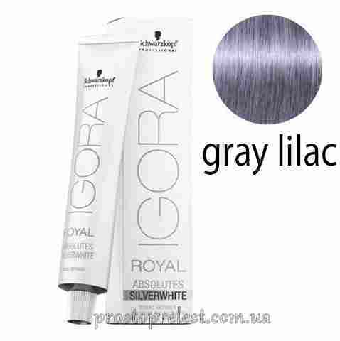 Перманентная краска для зрелых волос 60 мл - Schwarzkopf Igora Royal Silver Whites