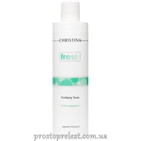 Фотоогляд на Очищуючий тонік для жирної шкіри Christina Fresh Purifying Toner
