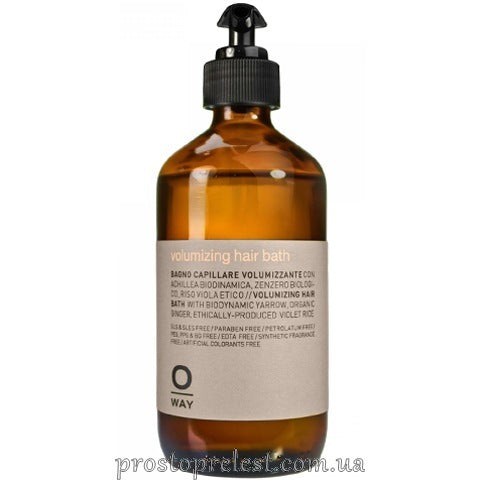 Фотоогляд на шампунь для об'єму Rolland Oway Volumizing Hair Bath