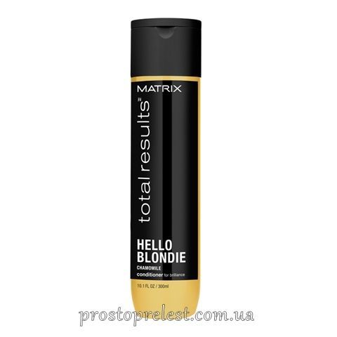 Фотоогляд на Кондиціонер для фарбаваного світлого волосся Matrix Hello Blondie