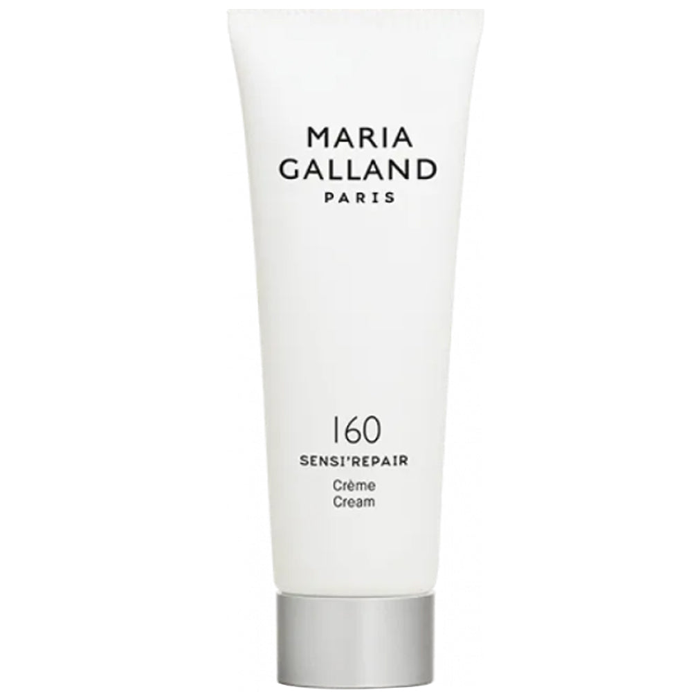 Легкий крем для чувствительной и раздраженной кожи - Maria Galland 160-Sensi&
