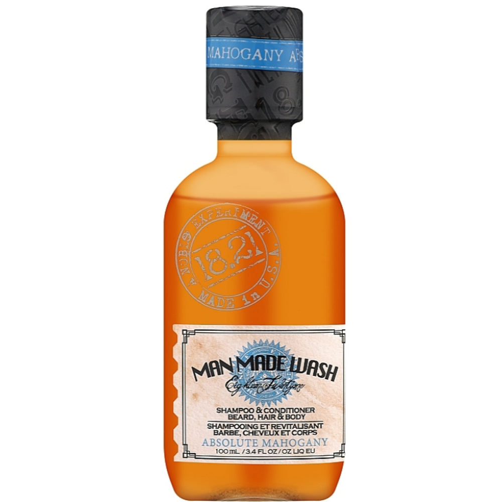 Шампунь, кондиционер и гель для душа для мужчин - 18.21 Man Made Absolute Mahogany Wash