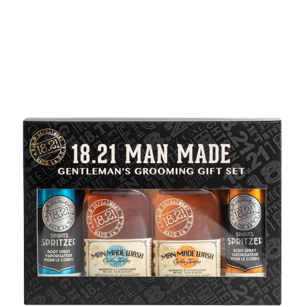 Набор подарочный для мужчин - 18.21 Man Made Absolute Mahogany & Noble Oud Gift Set