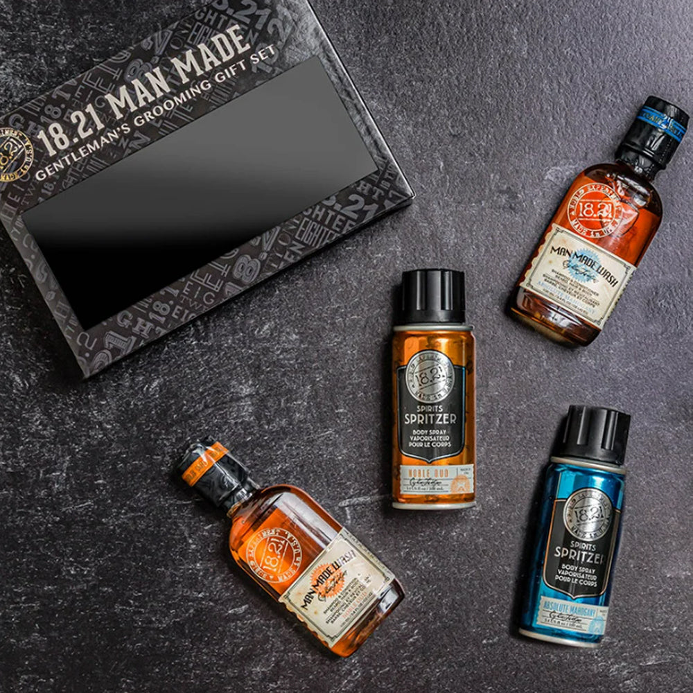 Набор подарочный для мужчин - 18.21 Man Made Absolute Mahogany & Noble Oud Gift Set