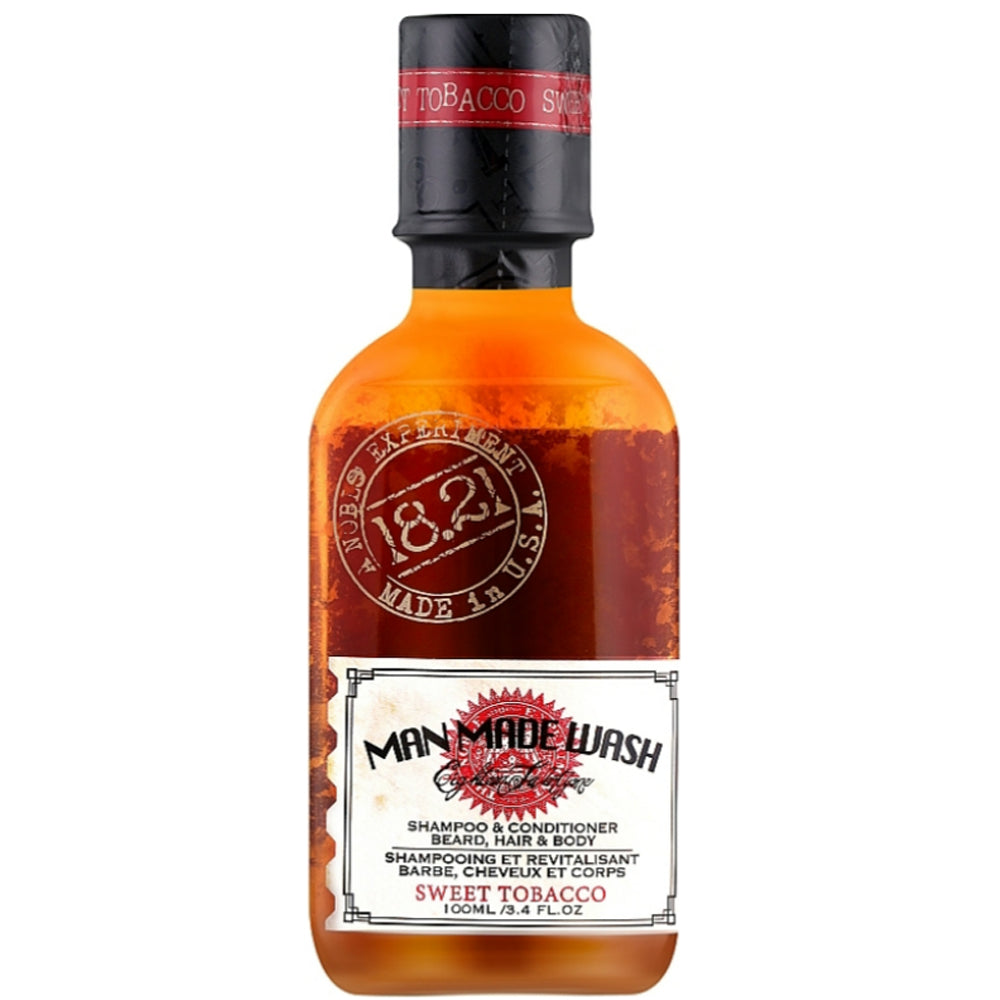 Шампунь, кондиціонер і гель для душу для чоловіків - 18.21 Man Made Sweet Tobacco Wash