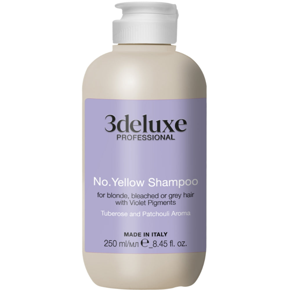 Шампунь для нейтралізації жовтизни - 3Deluxe Professional No Yellow Shampoo