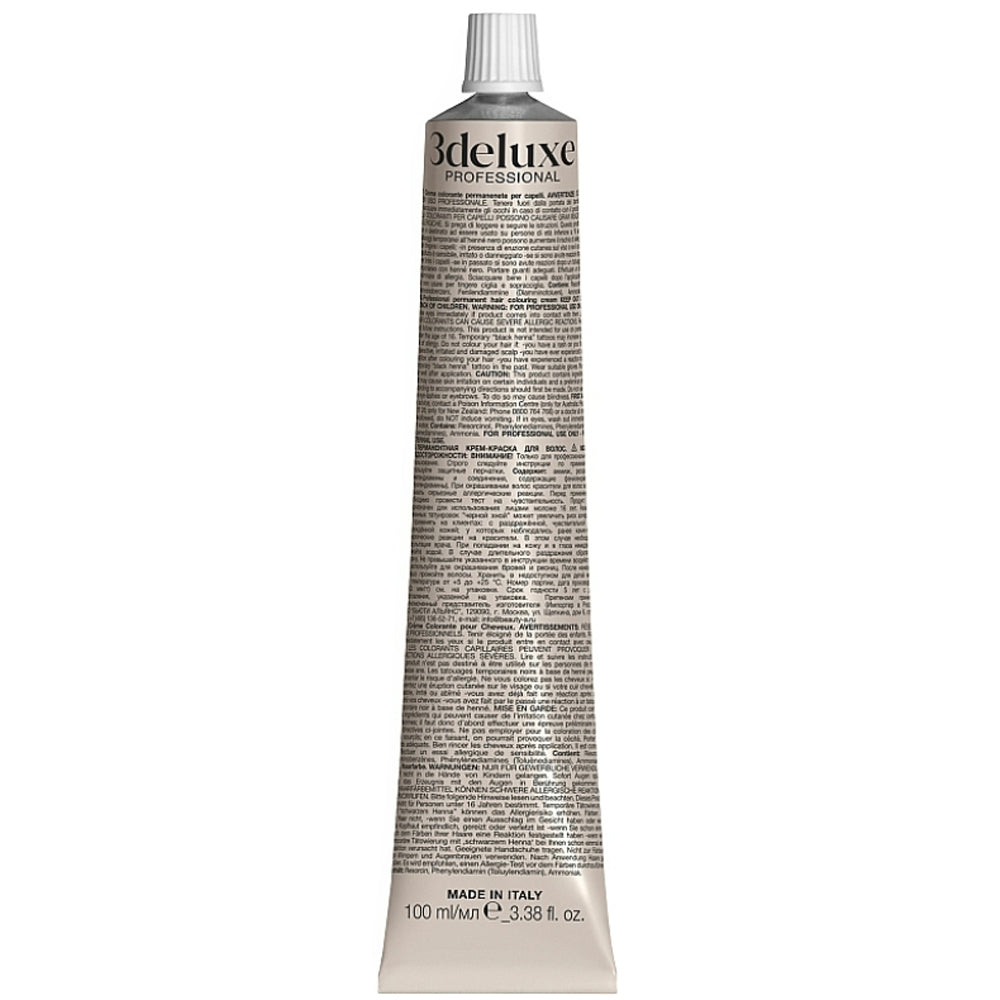 Фарба для волосся - 3Deluxe Professional Tech Colouring Cream 100 ml