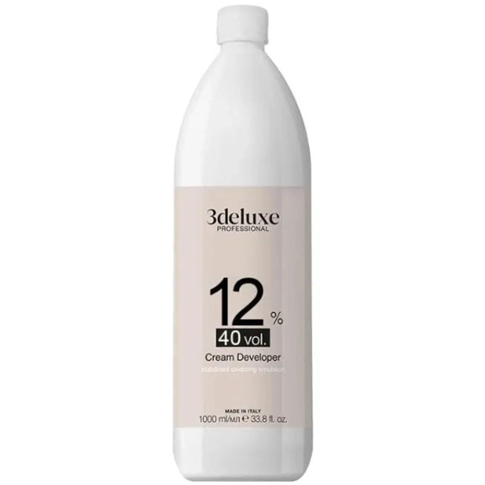 Окислювач - 3Deluxe Tech Cream Developer 40 vol. 12%