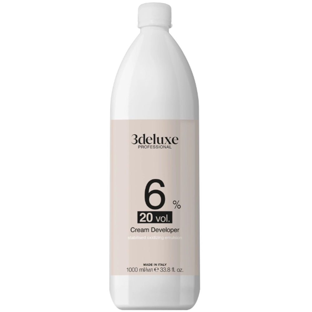 Окислювач - 3Deluxe Tech Cream Developer 20 vol. 6%