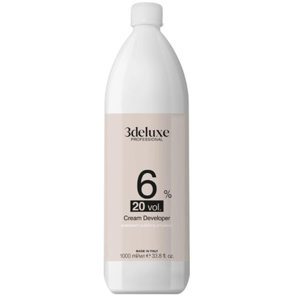 Окислювач - 3Deluxe Tech Cream Developer 20 vol. 6%