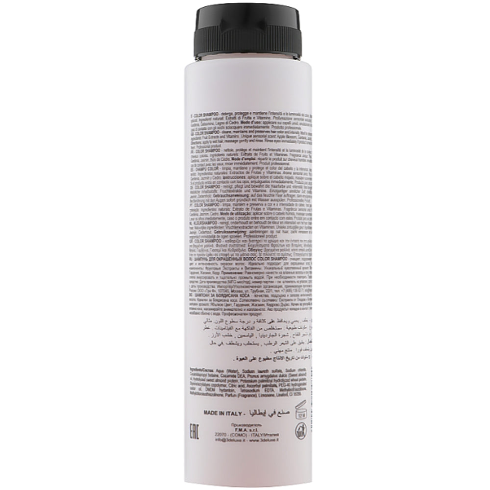 Шампунь для фарбованого волосся - 3Deluxe Professional Color Shampoo