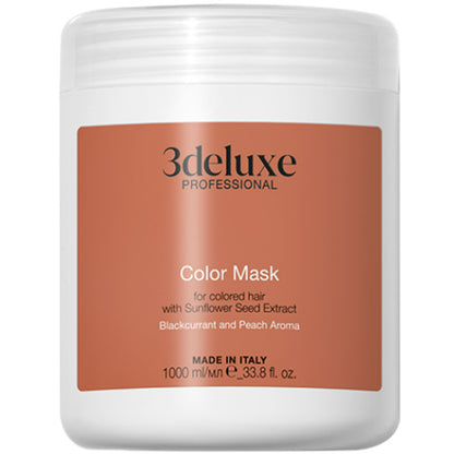 Маска для фарбованого волосся - 3Deluxe Professional 1000 мл