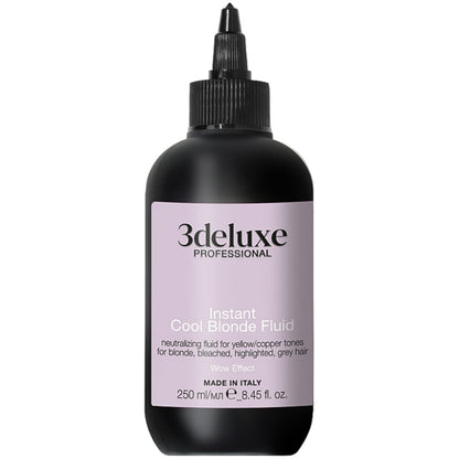 Флюїд для світлого, освітленого та сивого волосся - 3Deluxe Professional