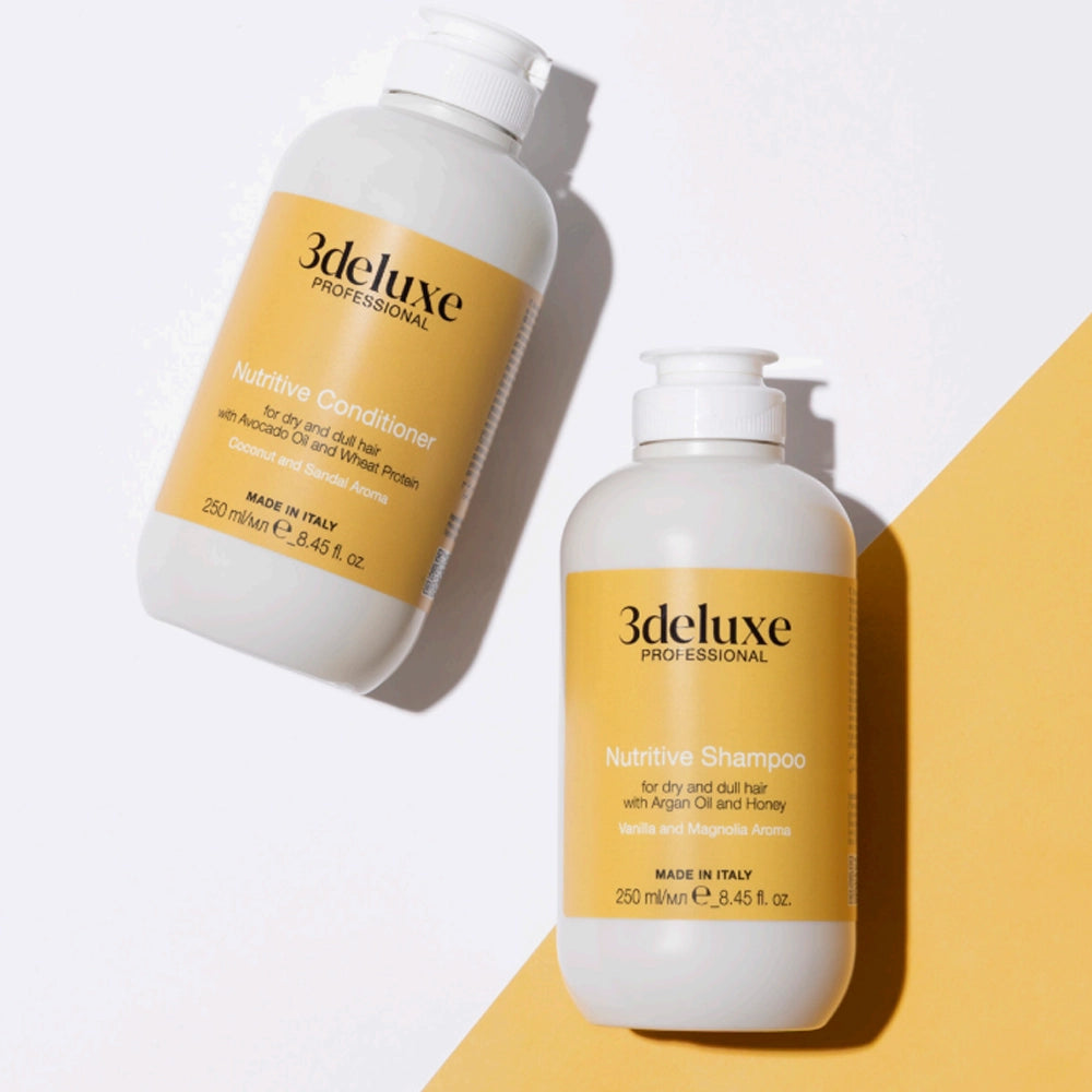 Шампунь для сухого й ослабленого волосся - 3Deluxe Professional Nutritive Shampoo 5