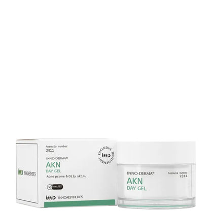 Денний крем-гель для шкіри з акне - Innoaesthetics Akn Day Gel