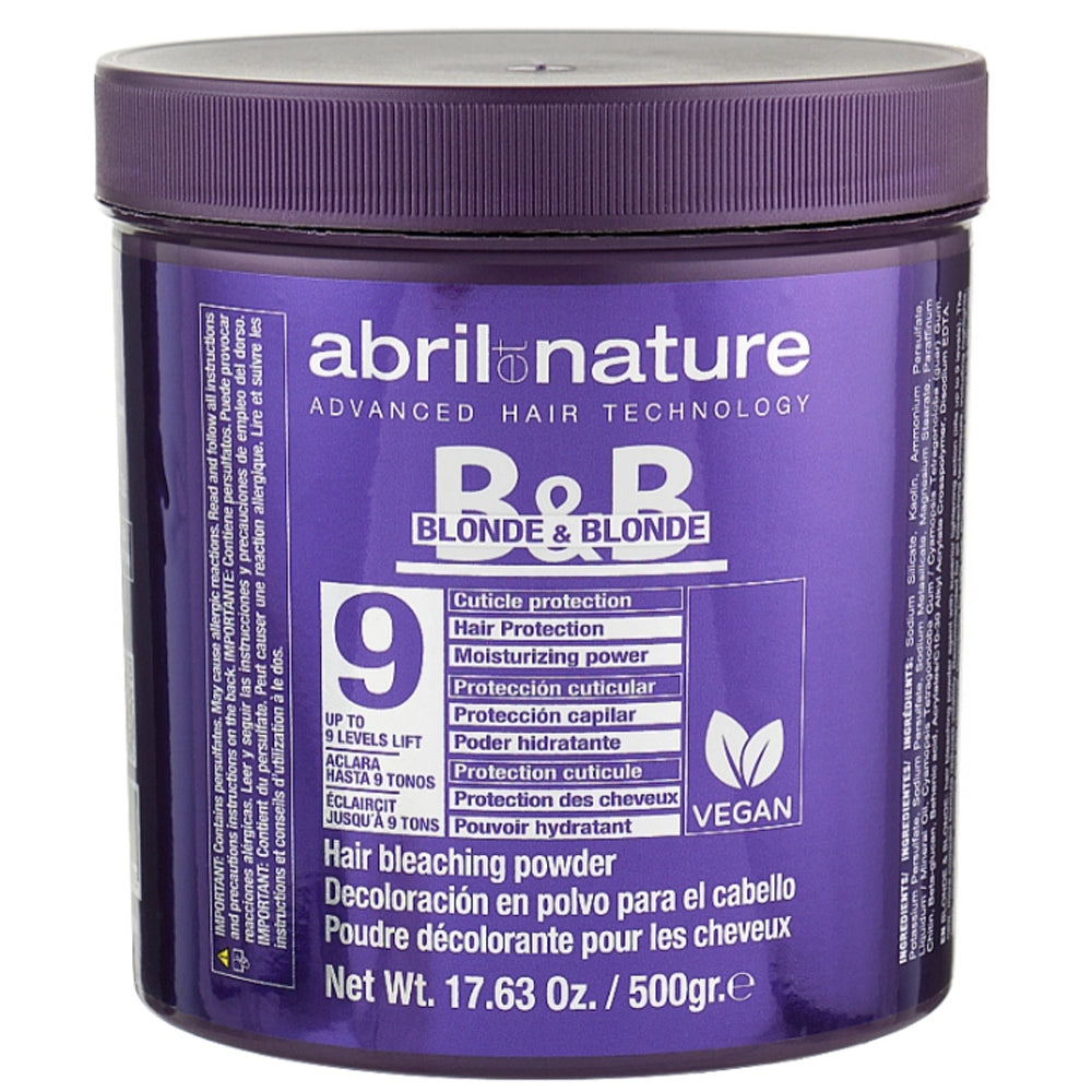 Знебарвлювальна пудра (9 рівнів) - Abril et Nature Color Hair Bleaching Powder