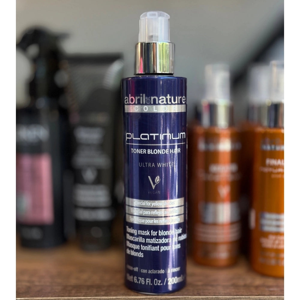 Маска з антижовтим ефектом - Abril et Nature Color Platinum Toner Blonde 5
