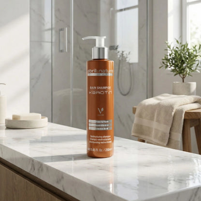 Шампунь відновлюючий з кератином - Abril et Nature Keratin Shampoo 5